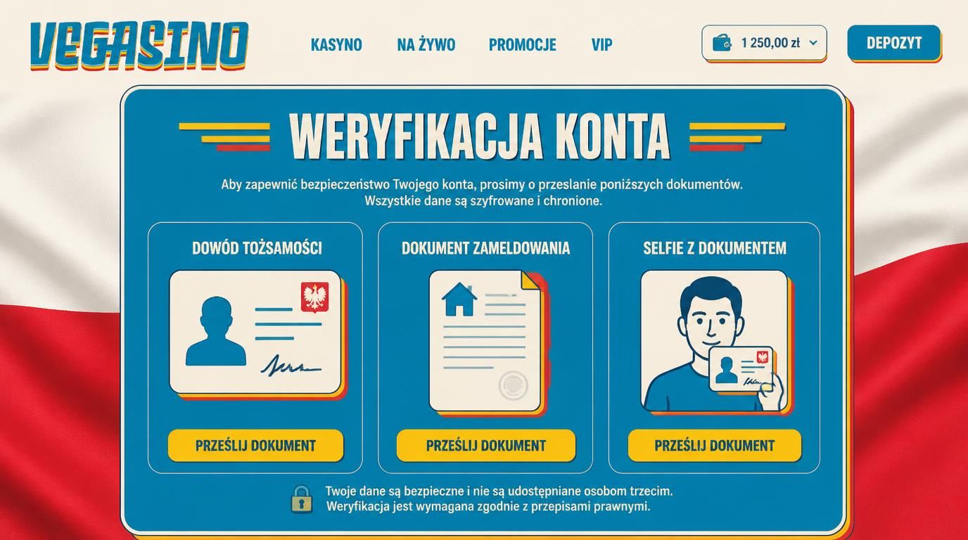 Weryfikacja dokumentów i adresu, selfie z dokumentem